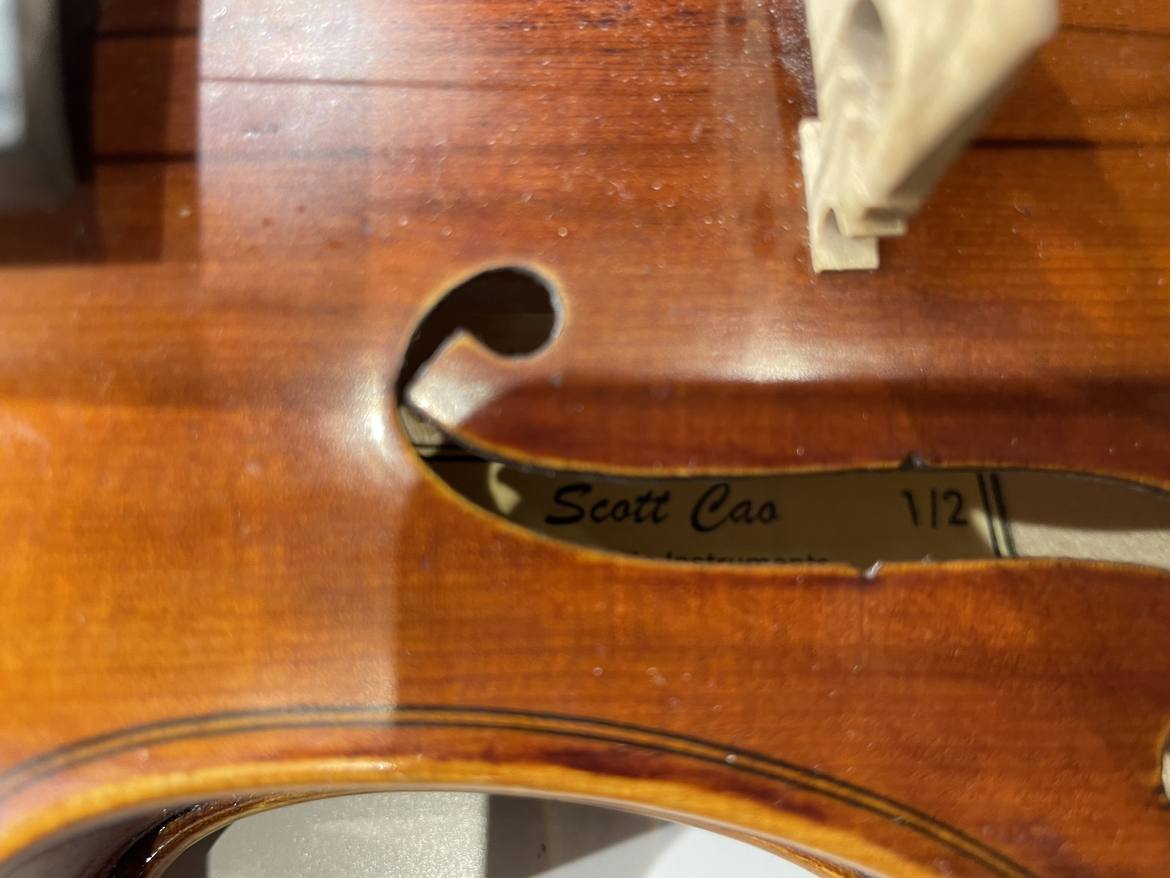 1/2 Violin- Scott Cao - photo 3