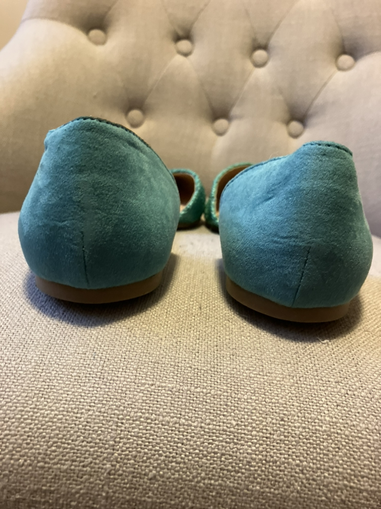 Mint turquoise green flats size 8.5 - photo 2