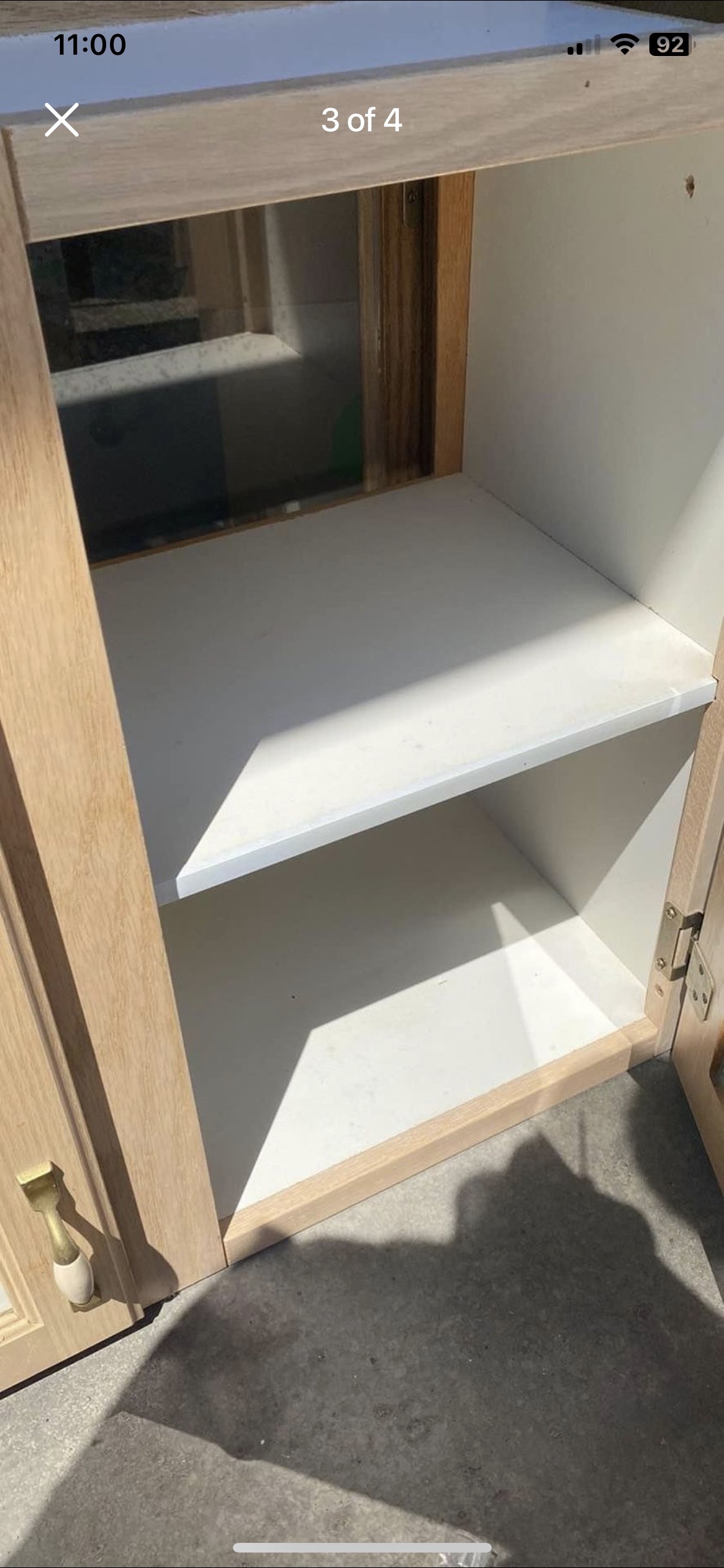 Kitchen Cabinet - Double sided with glass doors - photo 2
