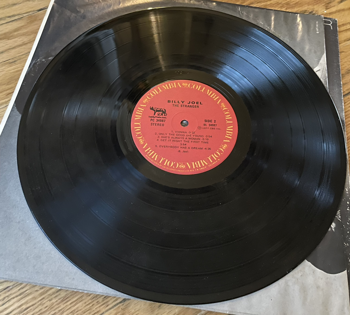 Billy Joel The Stranger Vinyl image indicator(4)