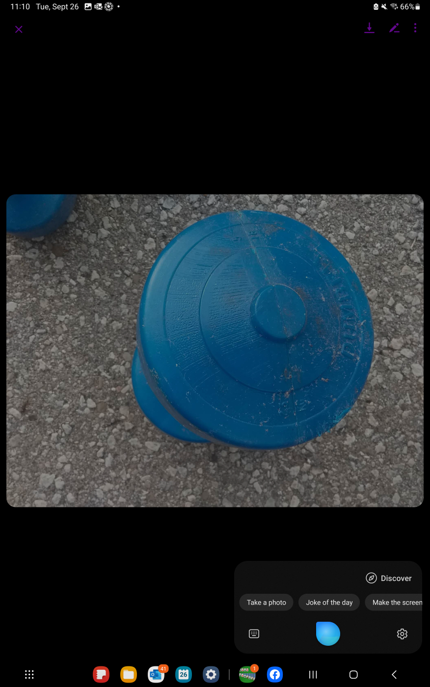 2.5 and 5 pound dumbbells - photo 3