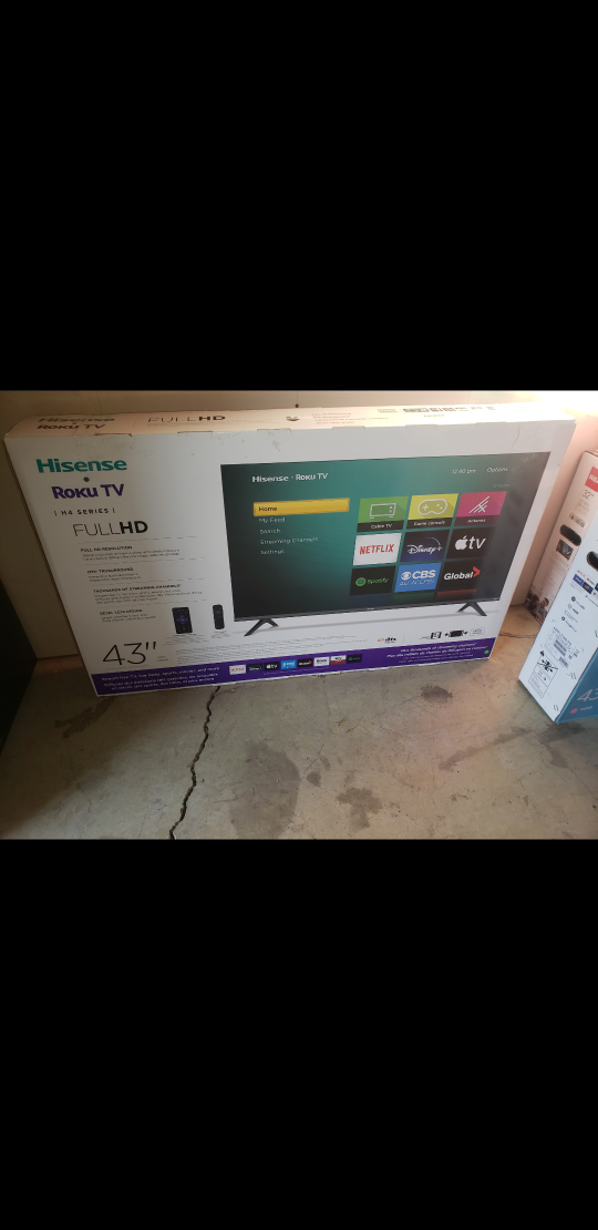 NEW HISENSE 43" 4K ROKU Smart TV ONLY $249.99 No TAX FIRM image indicator(2)
