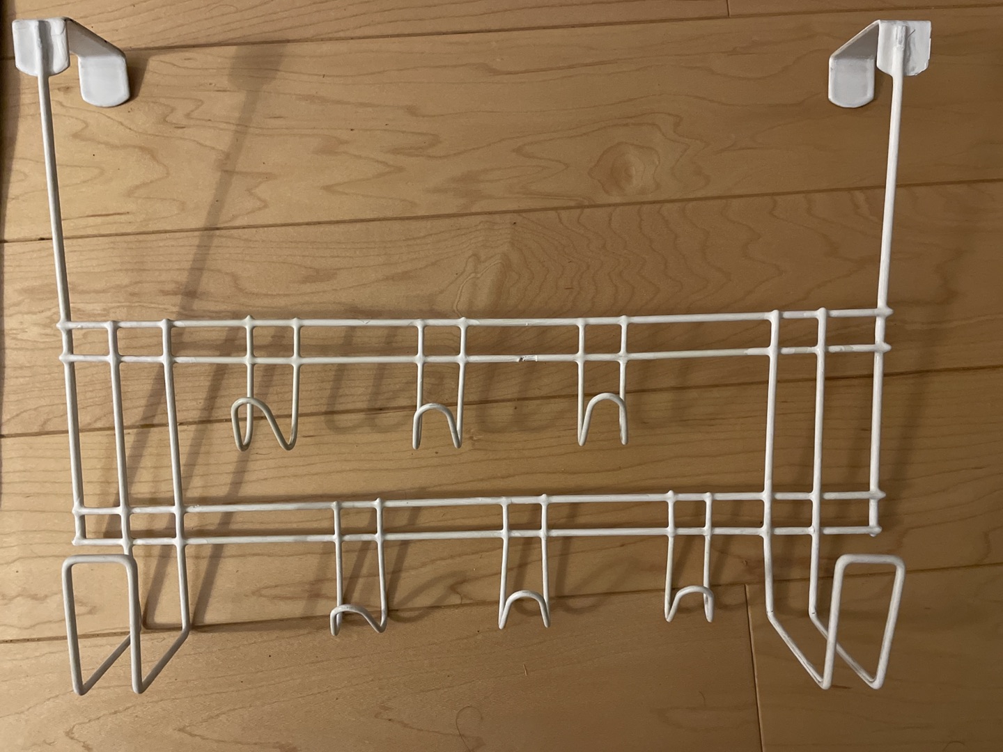 Towel rack for back of door thumbnail