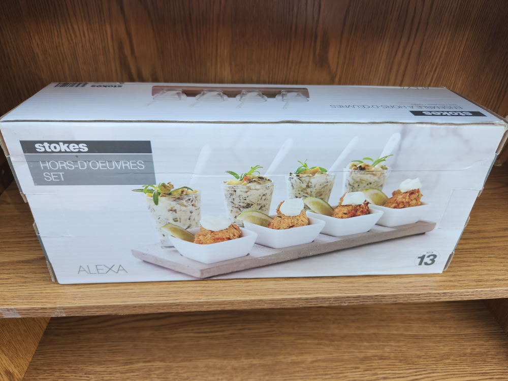 Stokes hors-d oeuvres set