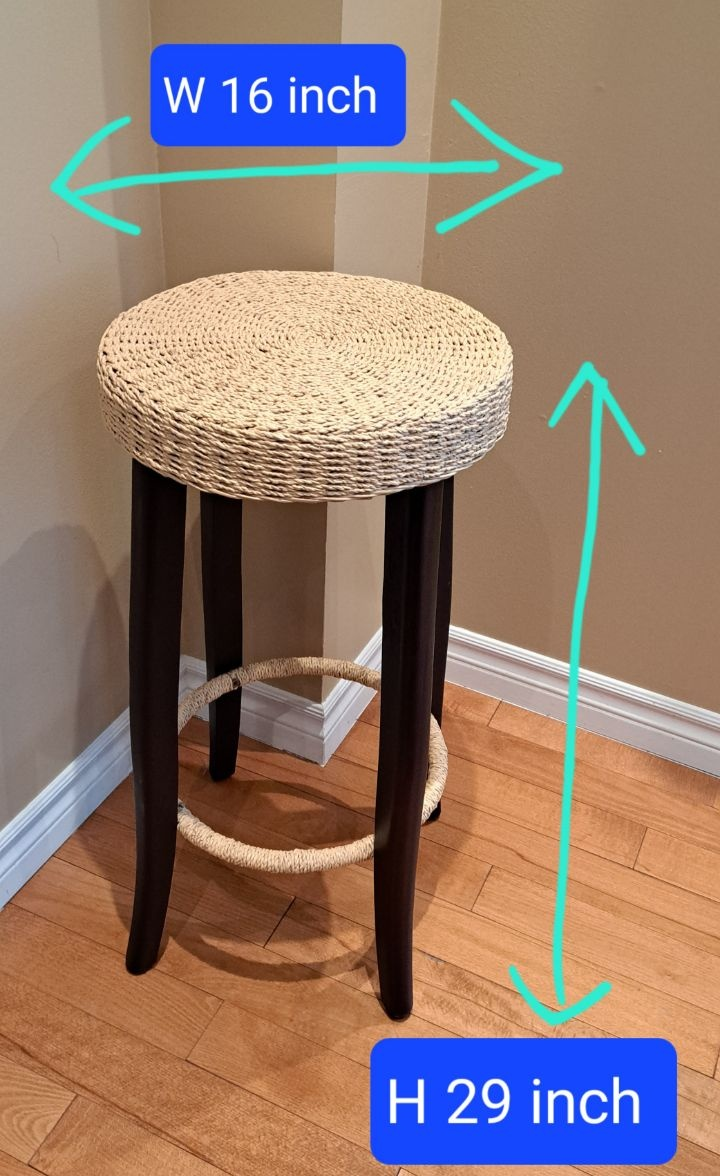 Pier 1. Two Bar Stools.  Set of 2. $80 for both. image indicator(4)