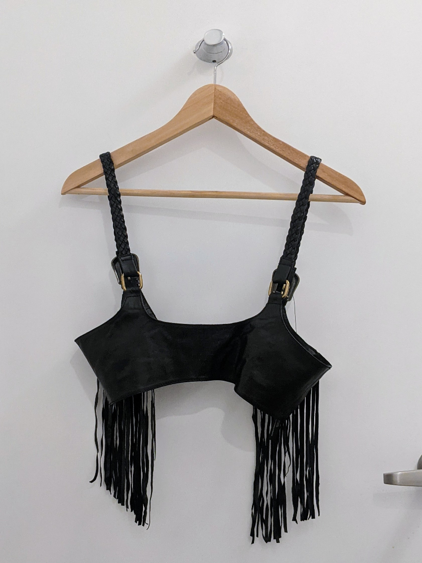 NWT URBAN OUTFITTERS 100% leather adjustable harness - photo 3