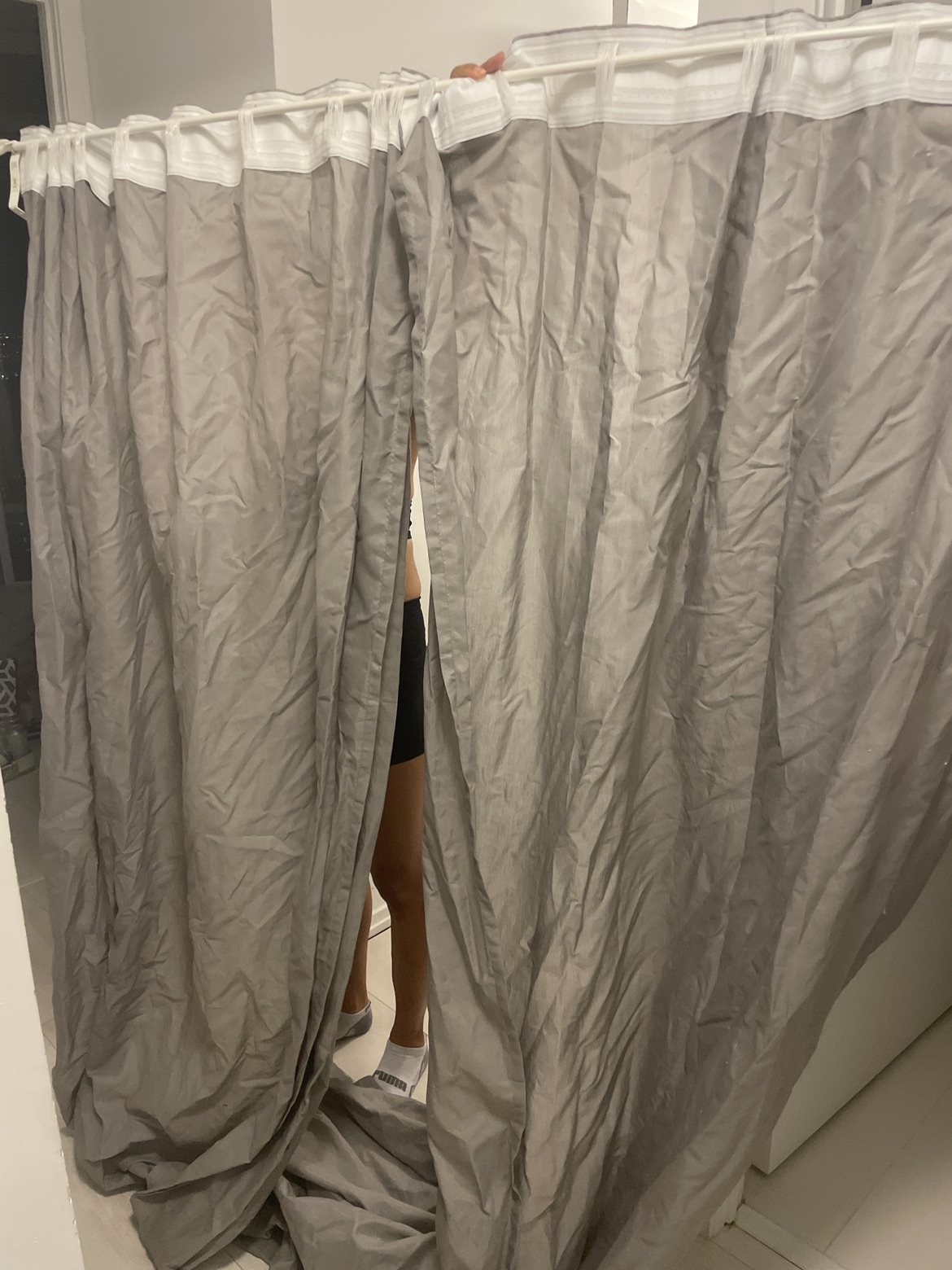 Ikea curtains with rod thumbnail