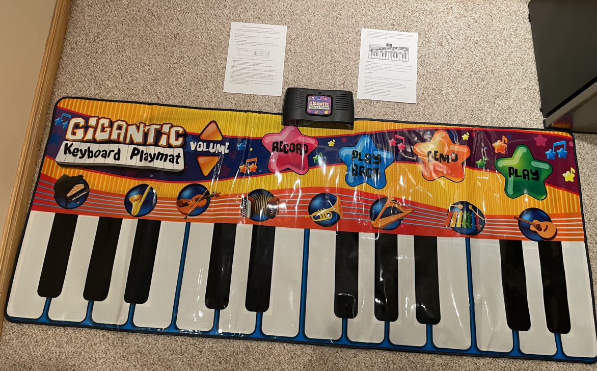 Gigantic keyboard piano mat - photo 2