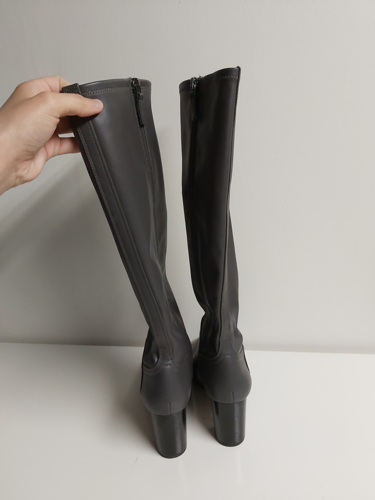 FRANCO SARTO grey long boots, size 6 image indicator(5)