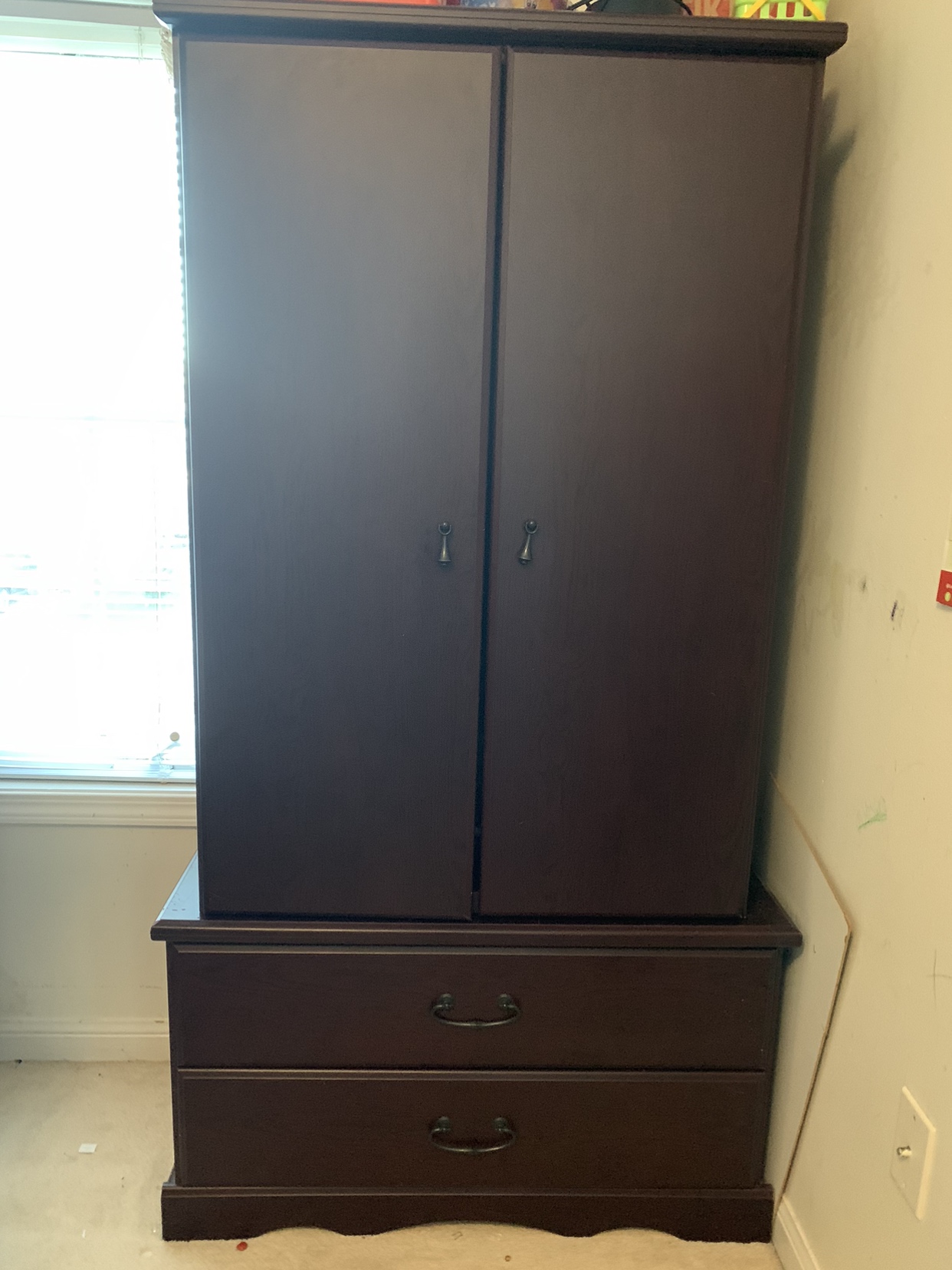 MOVING SALE!! Wardrobe/armoire, chest/6 drawers