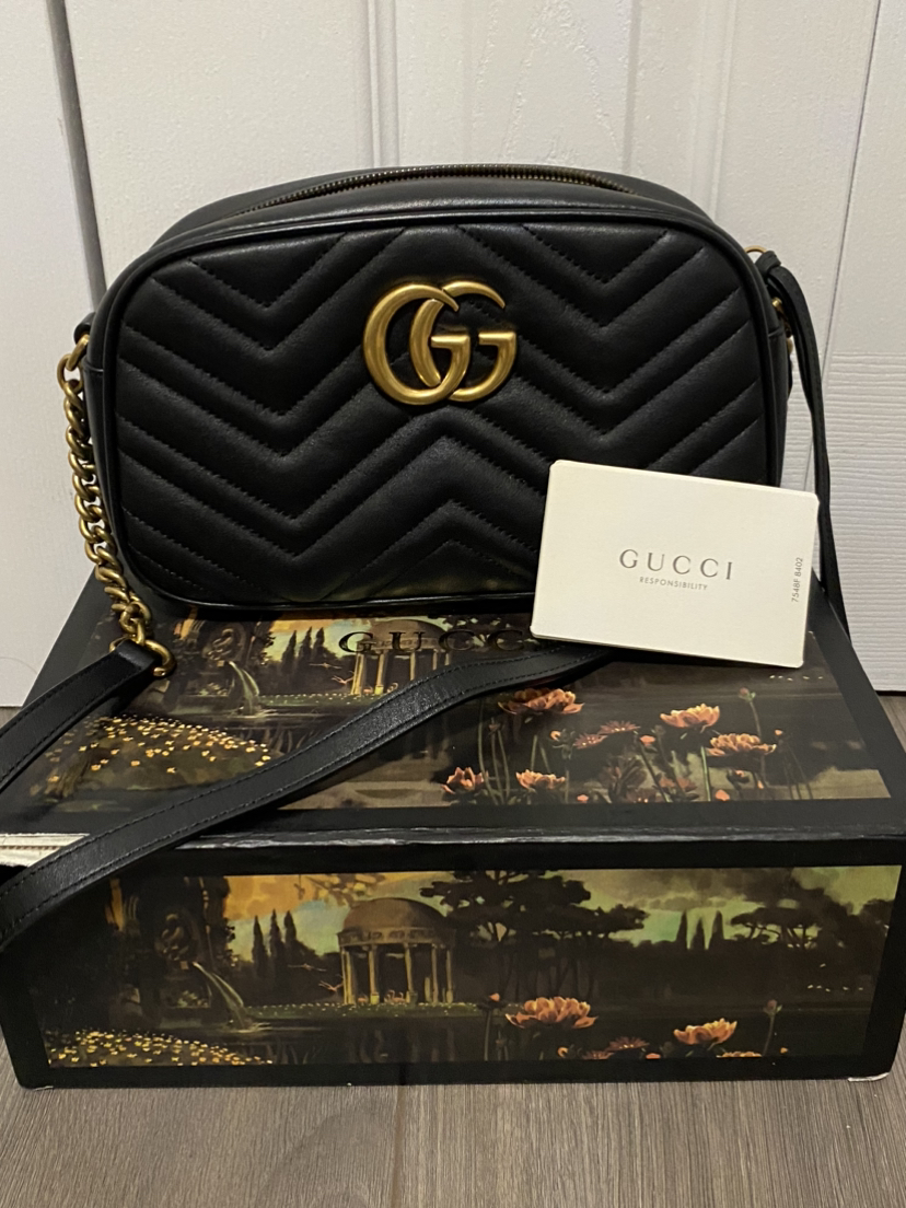 GUCCI Authentic matelassé bag