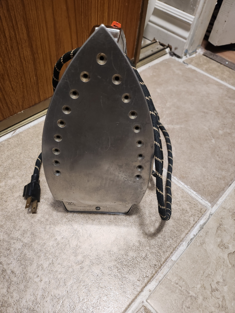 Vintage dry air irons