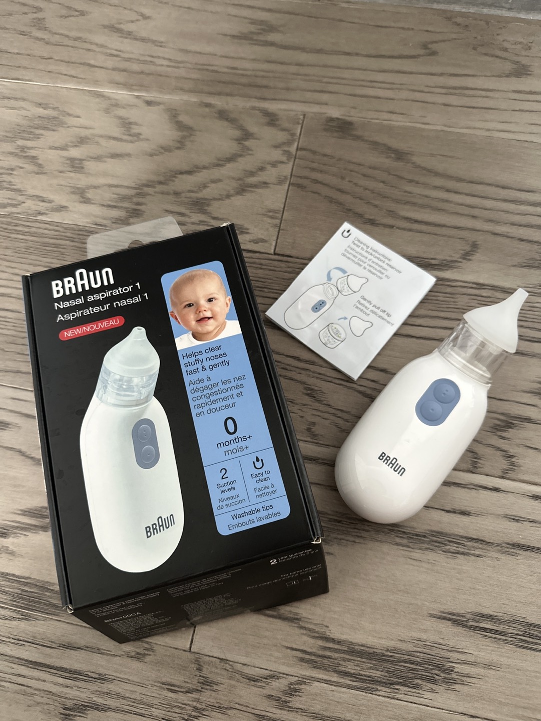 Braun Healthcare Nasal Aspirator for babies and newborns