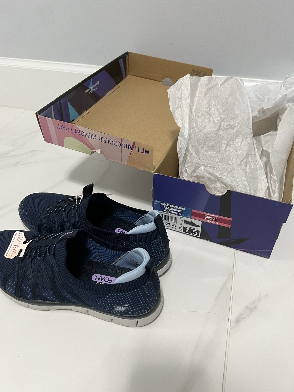 Skechers shoes Air-cool Memory foam Women image indicator(4)