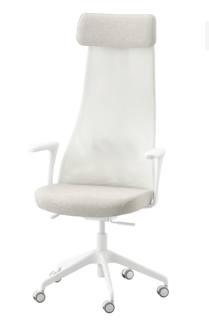 Ikea office chair with armrests & adjustable height & backrest