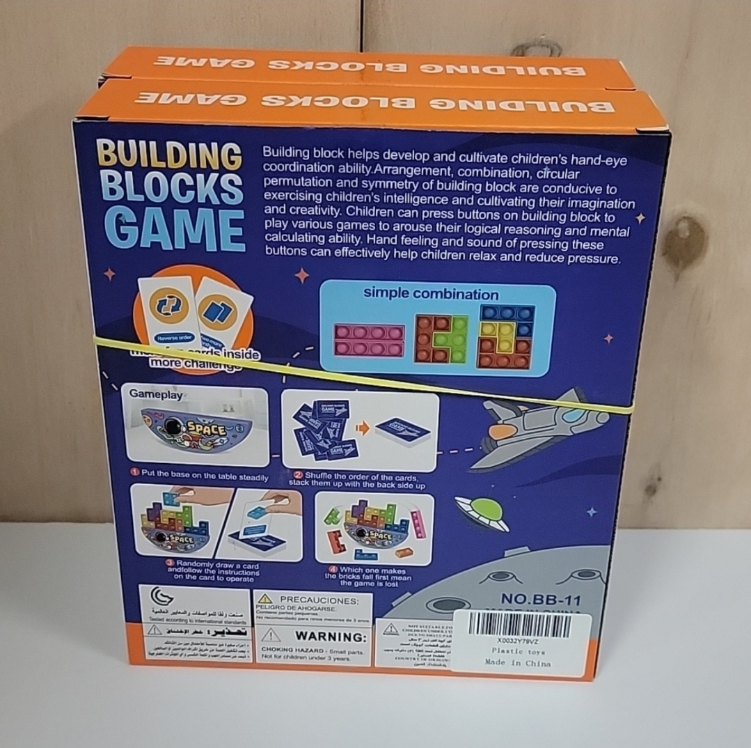 Puzzle Pop Fidget Toys, Building Blocks game x 2, NEW - photo 3