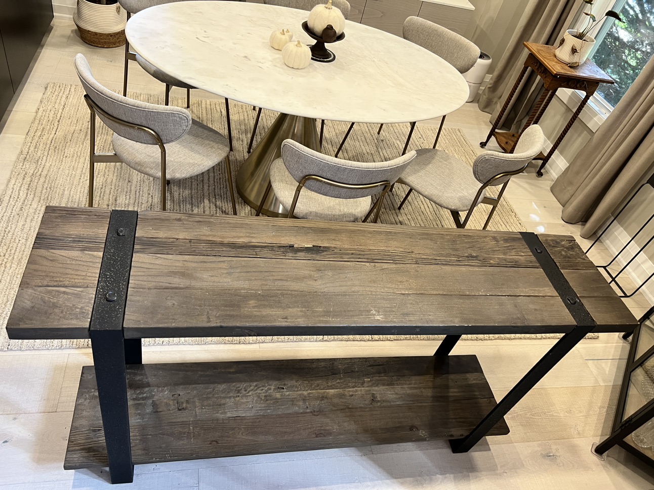 Rustic Sofa Table - photo 3