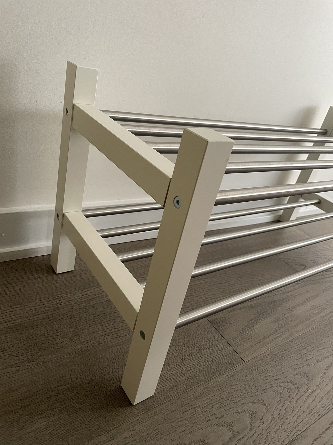 Ikea shoe rack, white image indicator(2)
