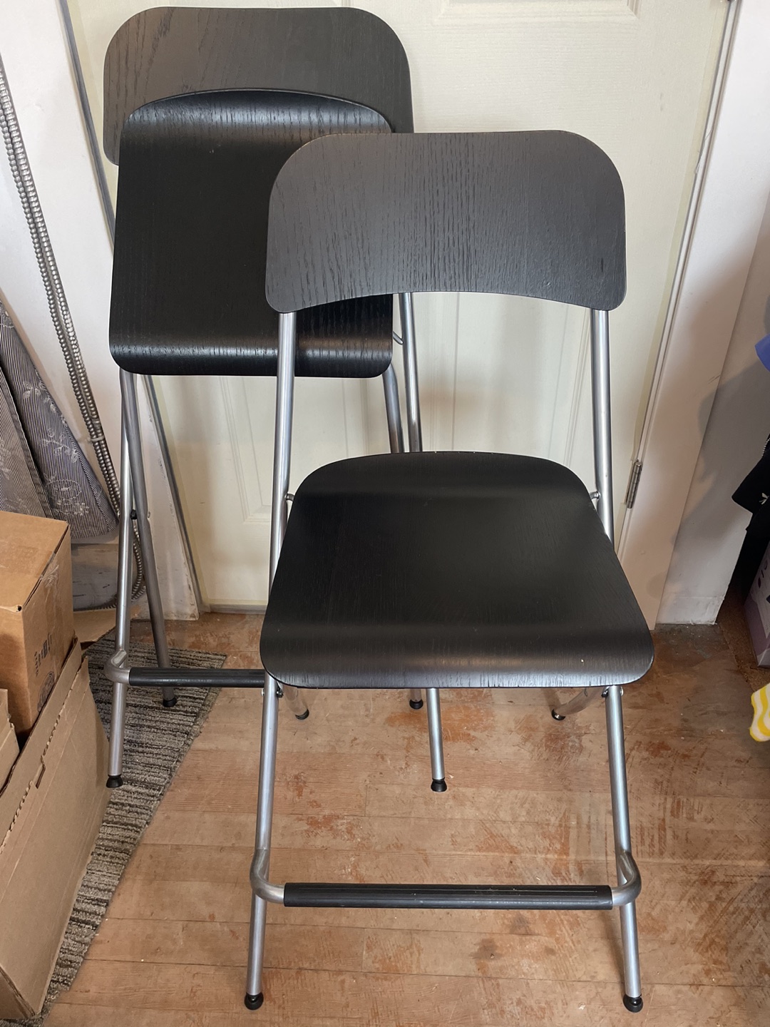 IKEA Bar-height folding chairs