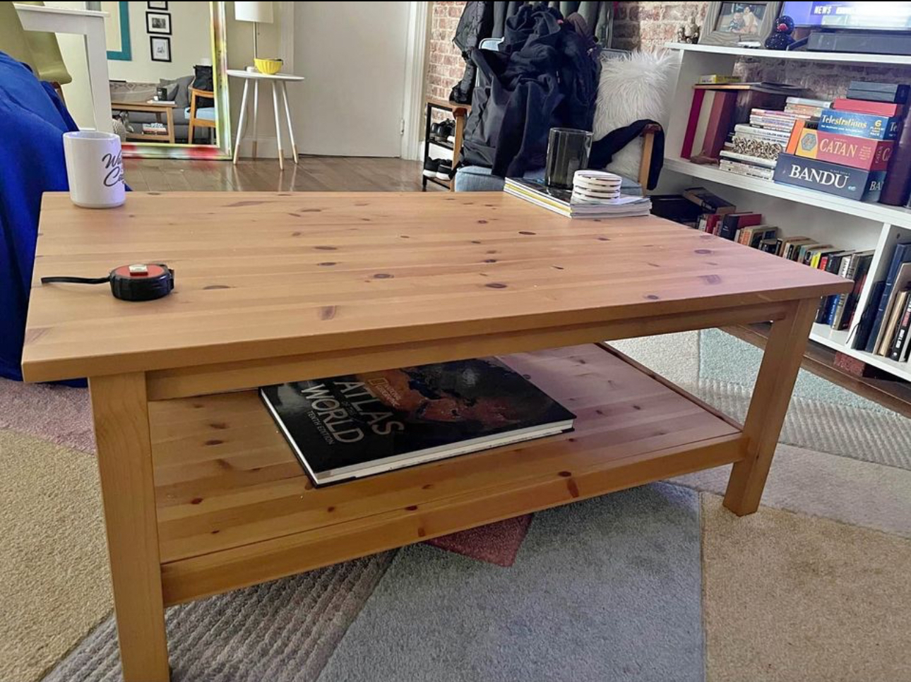 Ikea “wood” Coffee Table Square