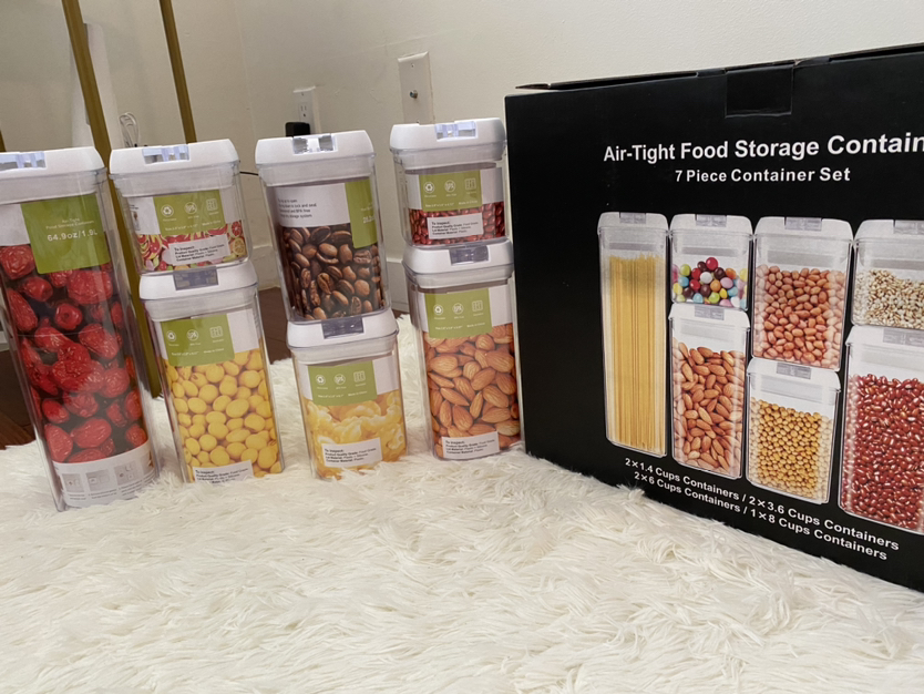 Airtight food storage 7pcs - photo 2