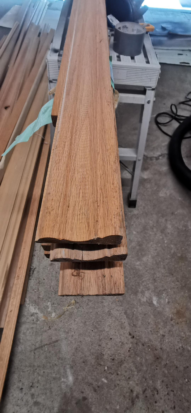 Oak Wood Trim & Bar Rail Trim New) thumbnail