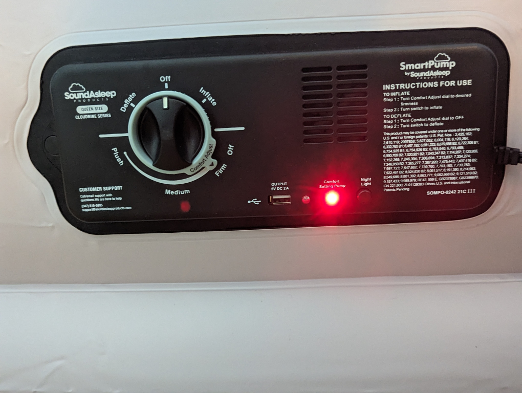 SoundAsleep CloudNine Series Air Mattress Queen Size - photo 2