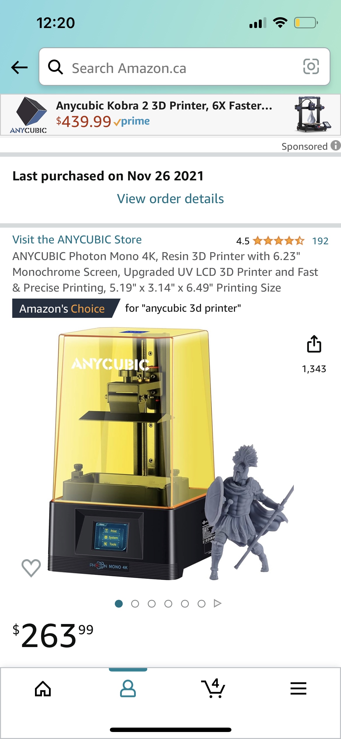 Anycubic 3D printer