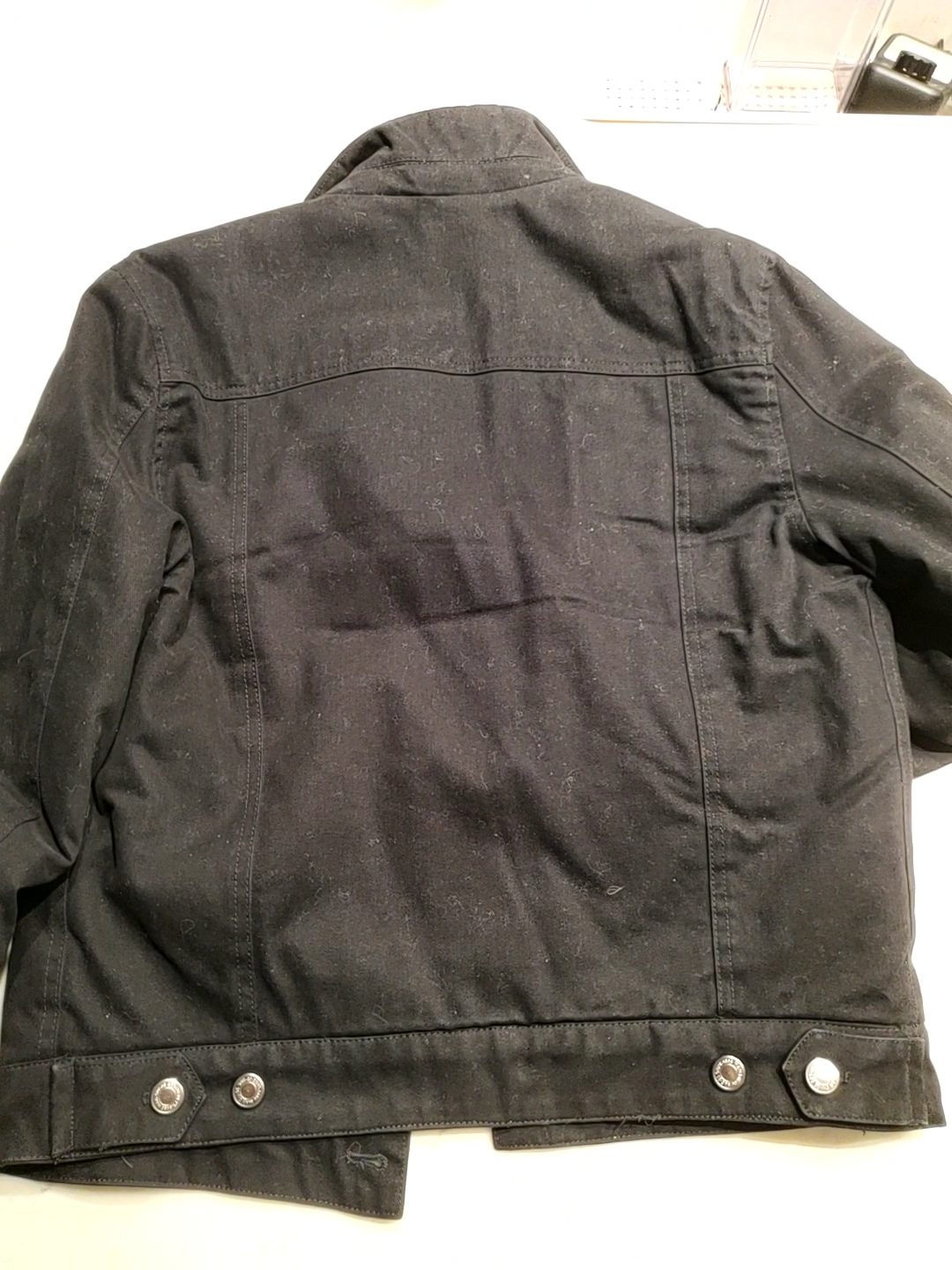 Jacket jeans black - photo 3