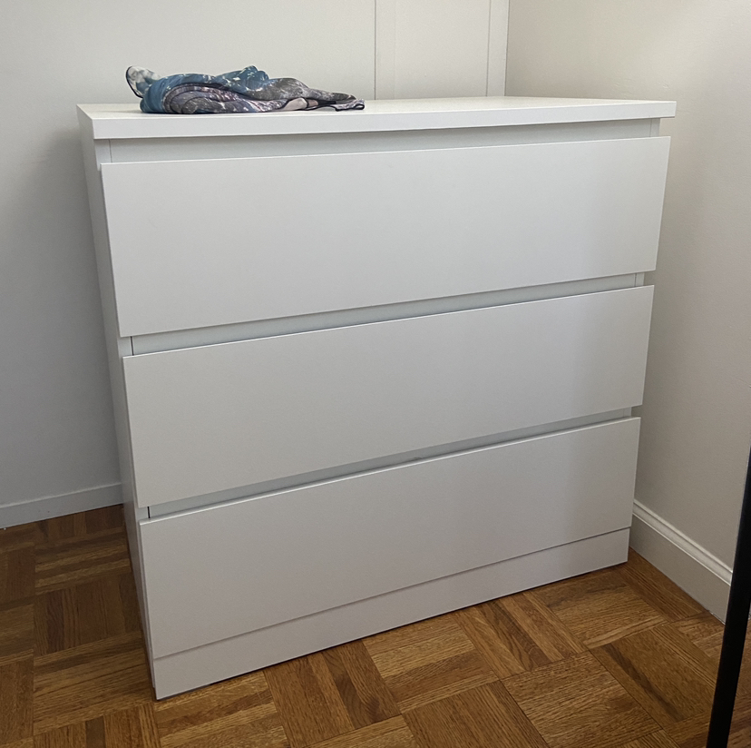 IKEA 3 chest drawer dresser