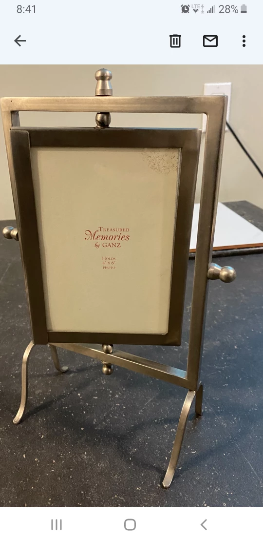 Metal double sided frame thumbnail