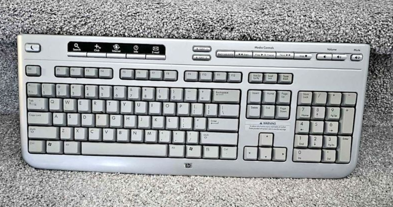 HP Wireless Keyboard - Pickup Beltline SW