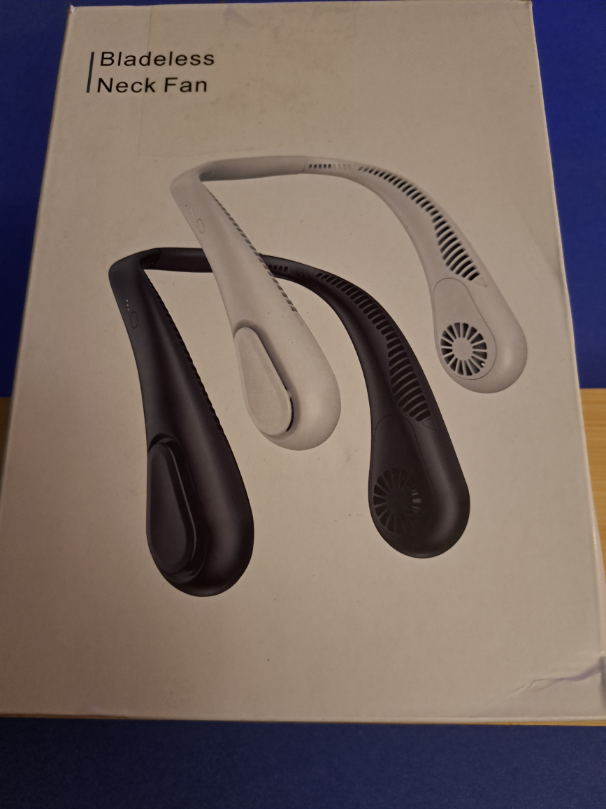 Gift Item 🎁Bladeless Neck Fan image indicator(2)