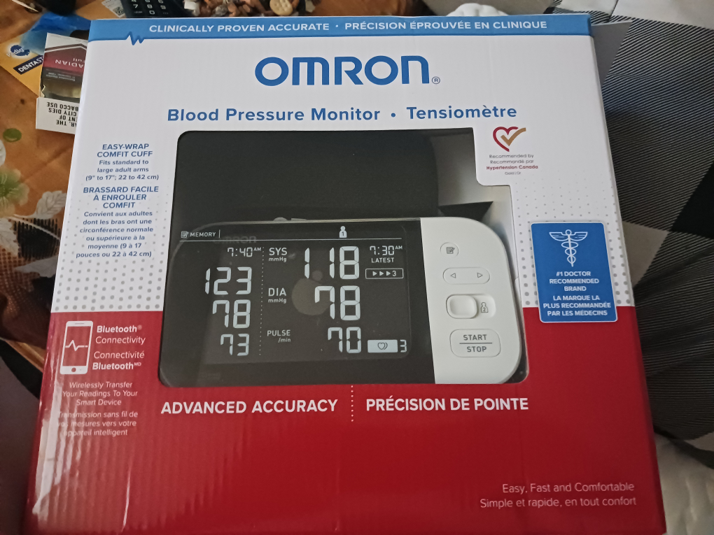 omron blood pressure monitor