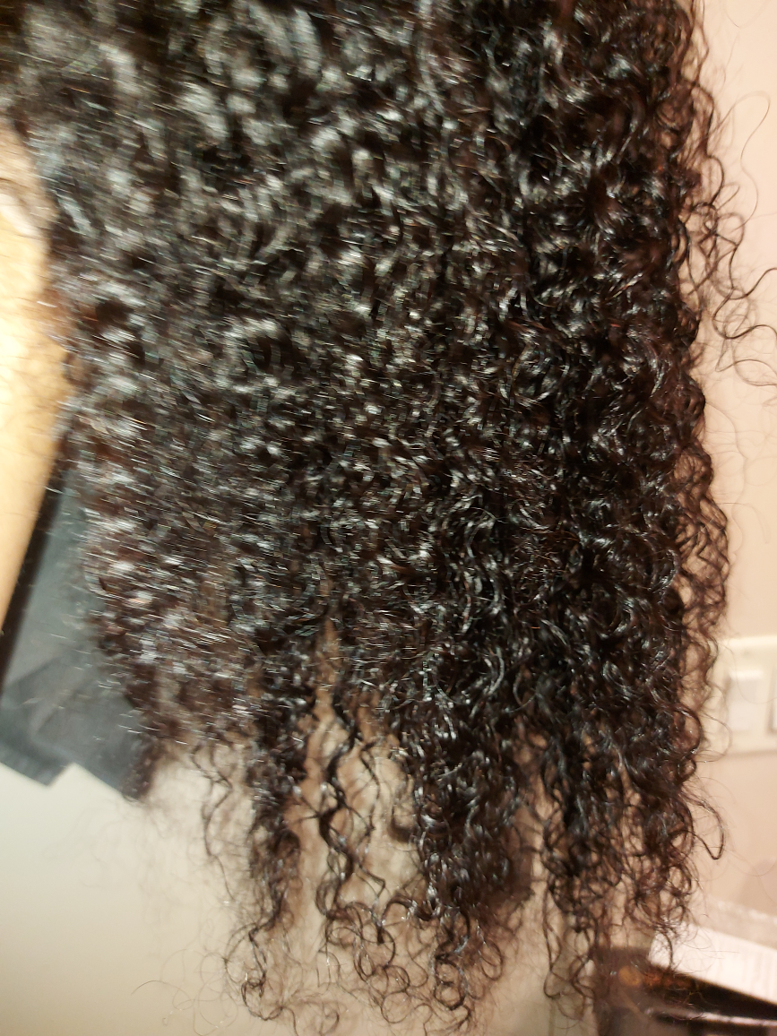 Lace front curly wig. 100% human hair - photo 5