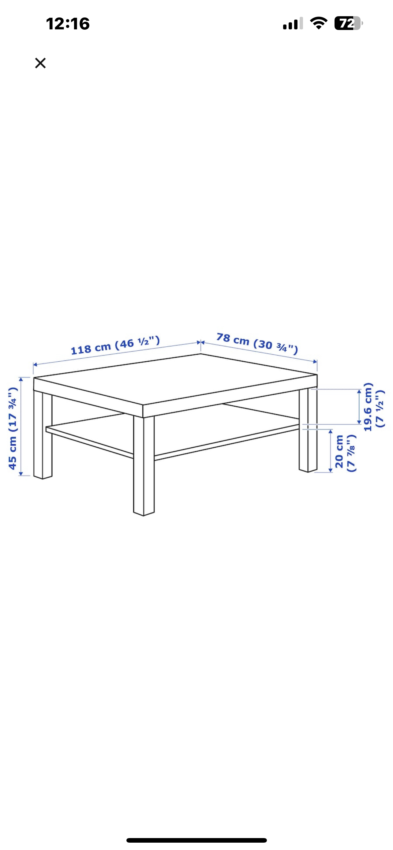 Lack Coffee Table - photo 4