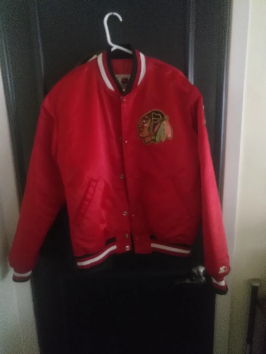 1980s Blackhawks jacket