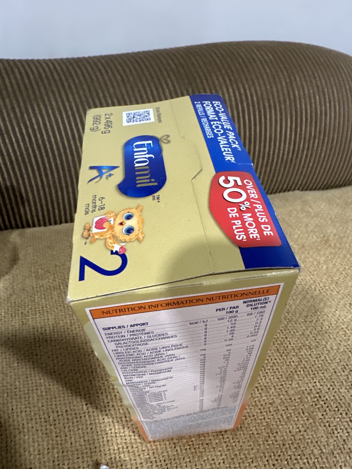 SEALED Enfamil A+ stage 2 value pack - photo 3
