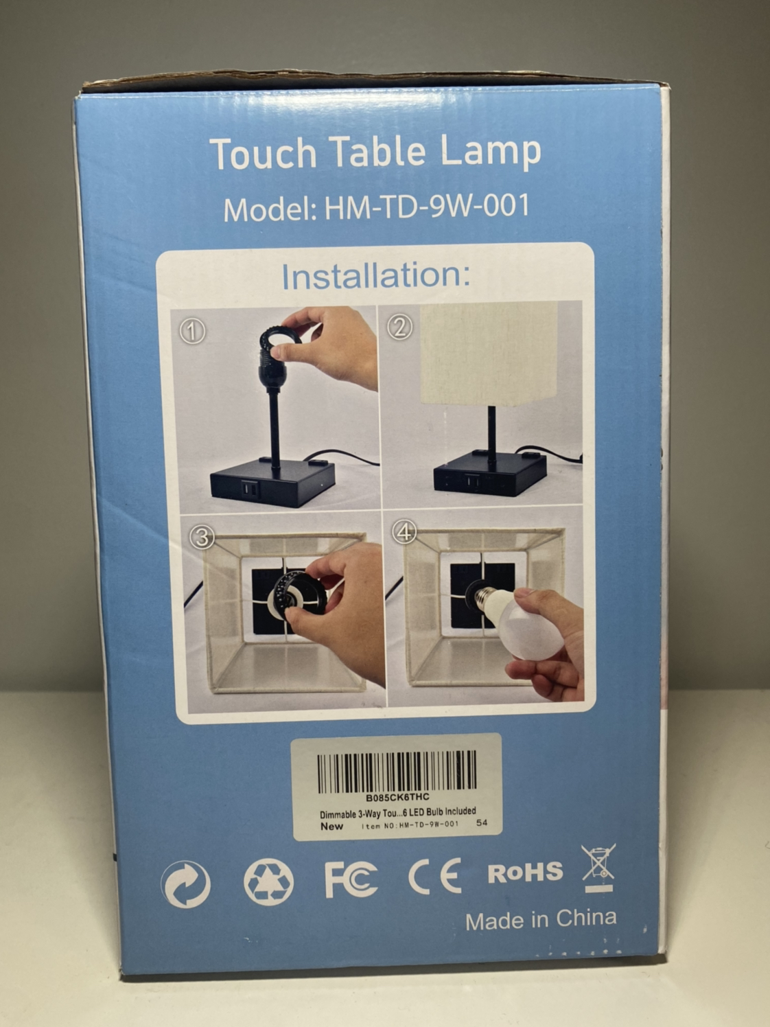 Bedside Touch Table lamp/desk lamp (3 left in stock) 2 styles - photo 4