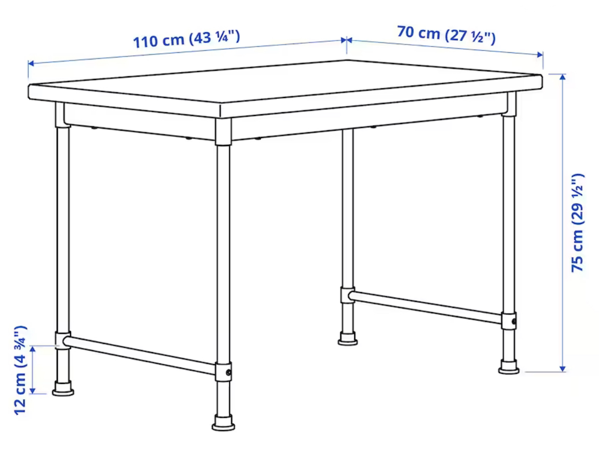 PICKUP TODAY 10.30 - KULLABERG IKEA Dining Table / Desk - photo 4