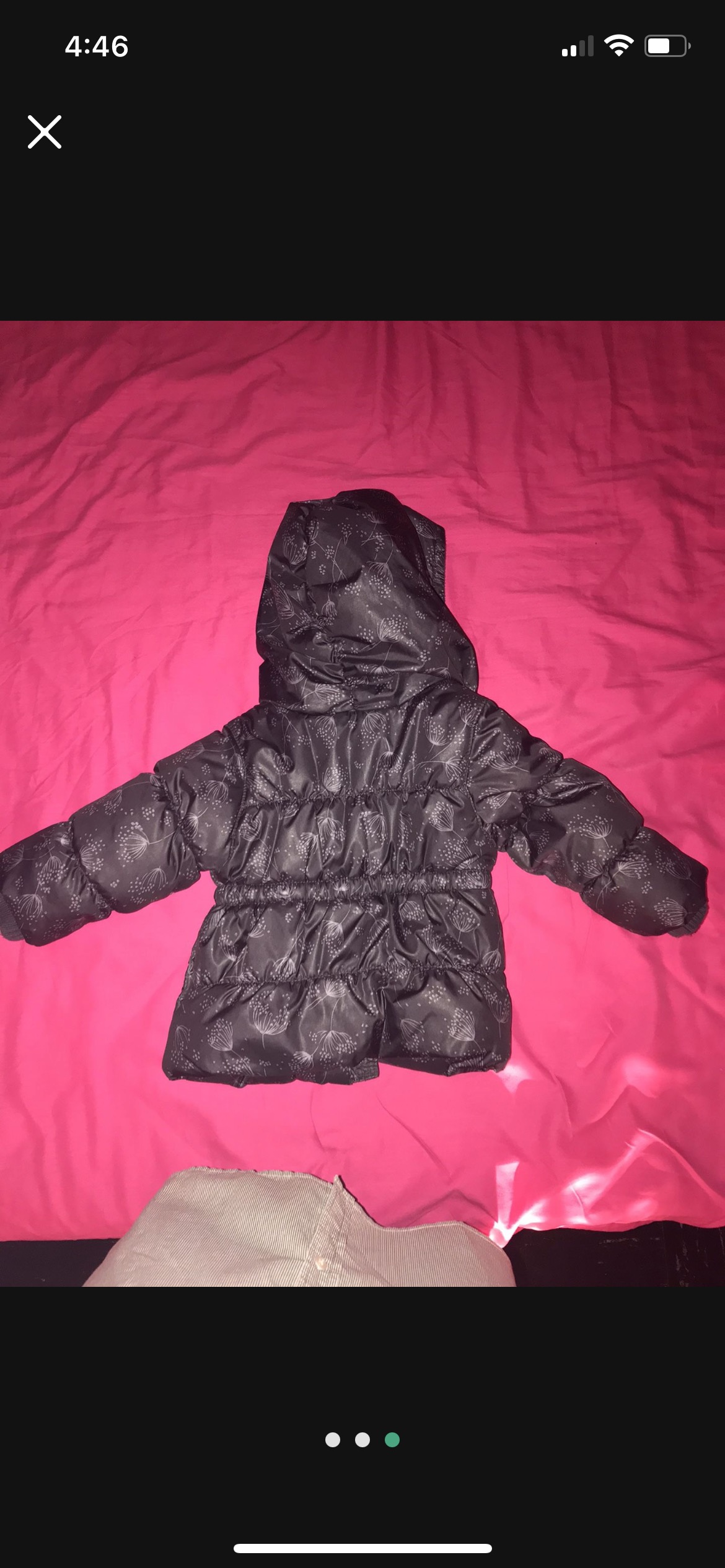 Old Navy-Navy Blue Girl Coat-18-24 months - photo 2