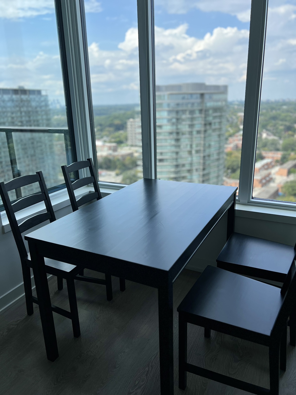 IKEA dining table and 4 chairs JOKKMOKK - photo 4