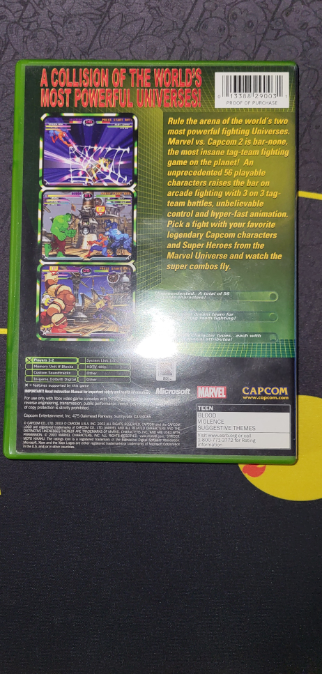 Marvel VS Capcom 2 for the Original Xbox - photo 3