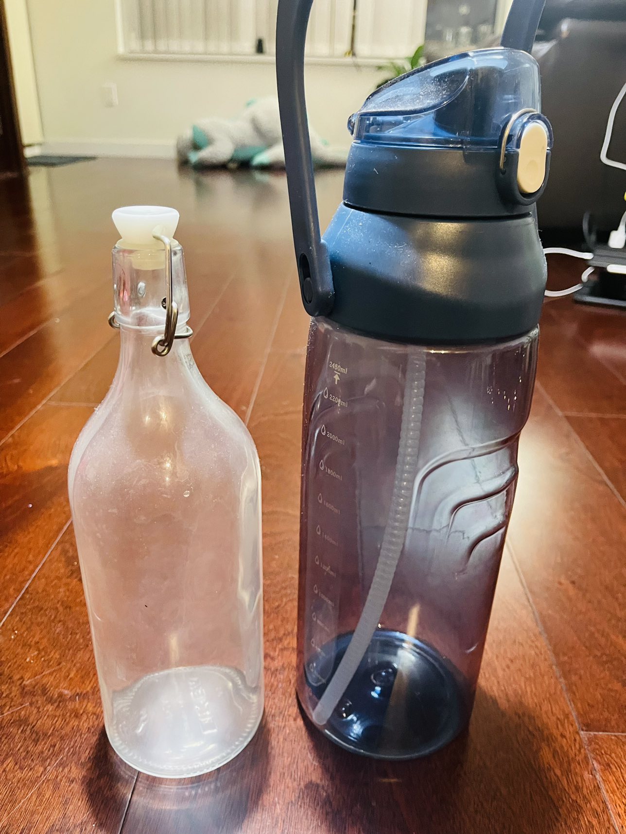 Water bottles