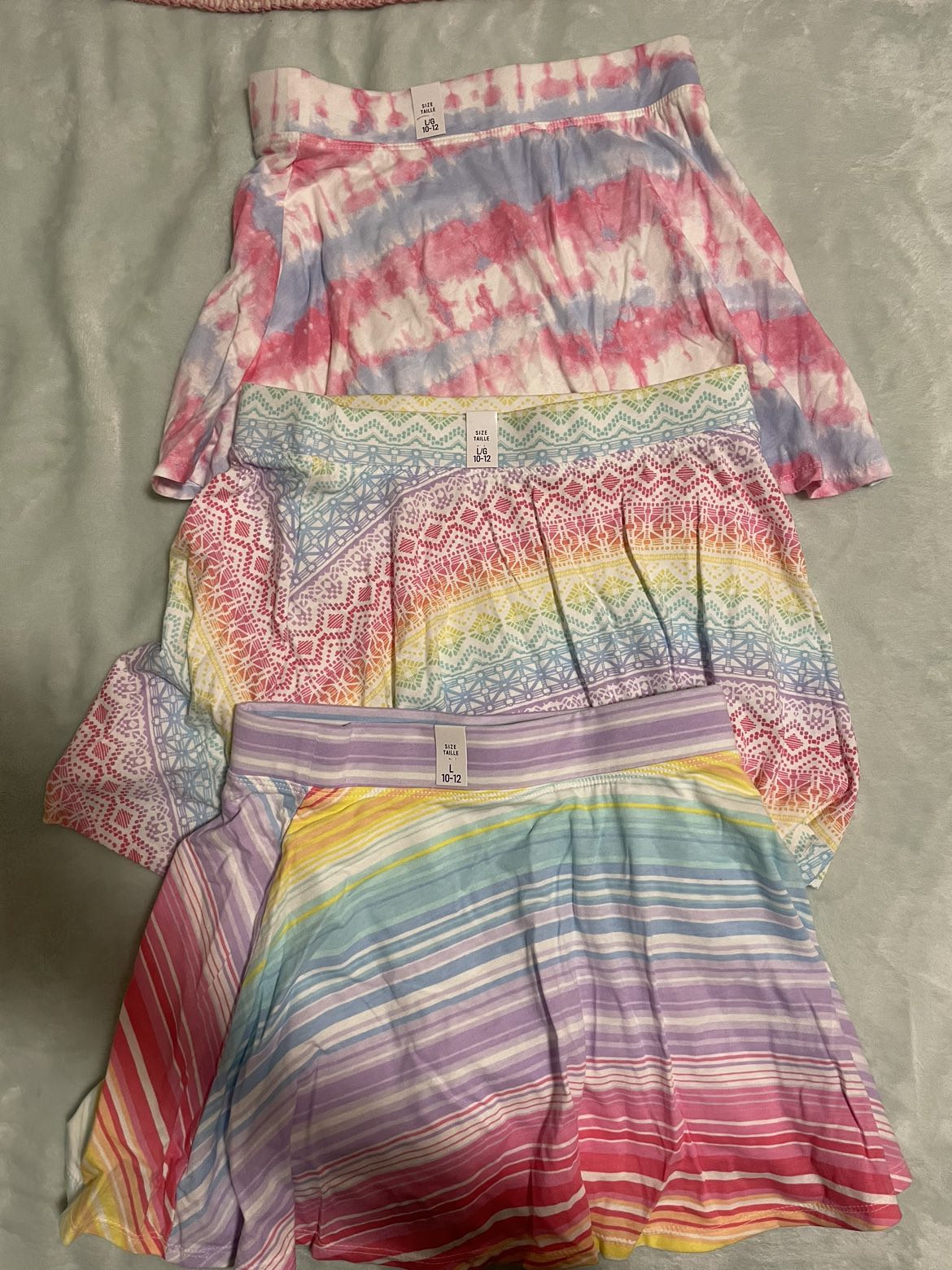 Brand new GIRL'S summer skorts 10-12 - NWT image indicator(4)