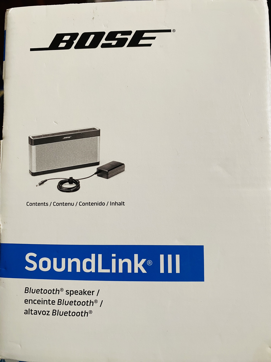 Bose SoundLink III Bluetooth Speaker image indicator(2)
