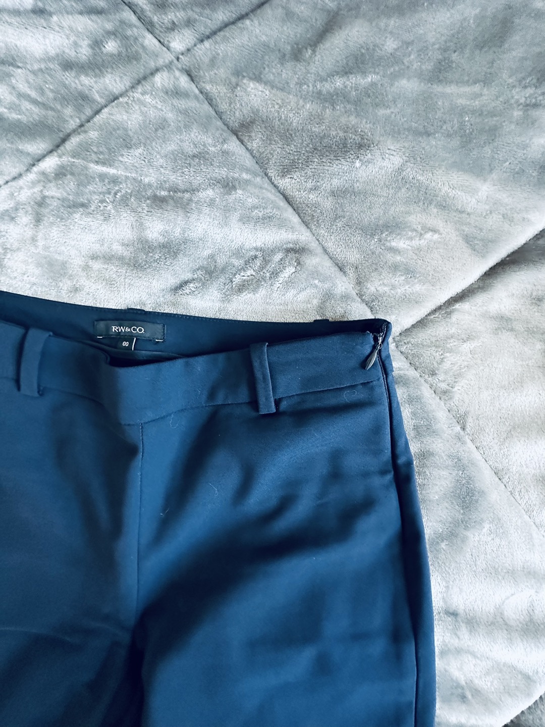 RW&Co Navy Dress Pants Ankle Length Size 00/XS - photo 3