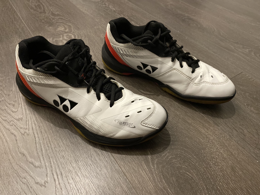 Men’s Yonex SHB65Z3 Badminton Shoes White/Red [ 28.5cm/10.5 US ]