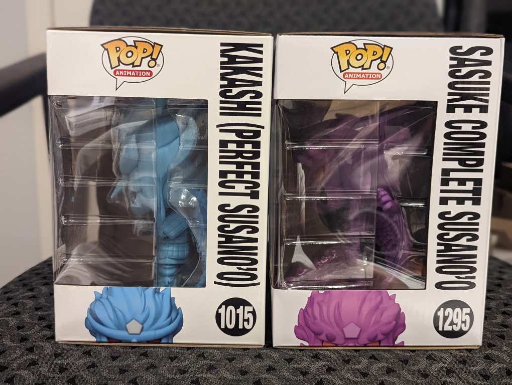 Selling Naruto Kakashi & Sauske Perfect Susano'o 6" Funko pop image indicator(2)