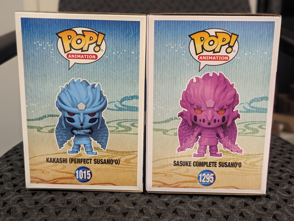 Selling Naruto Kakashi & Sauske Perfect Susano'o 6" Funko pop image indicator(4)
